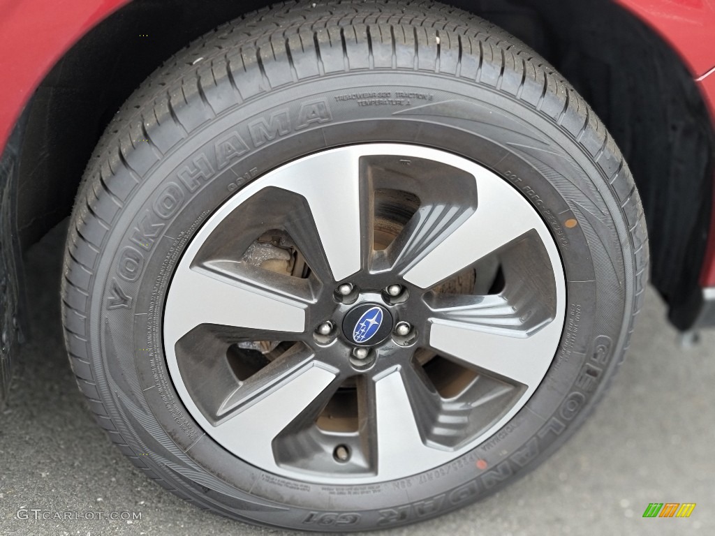 2018 Forester 2.5i Premium - Venetian Red Pearl / Platinum photo #20