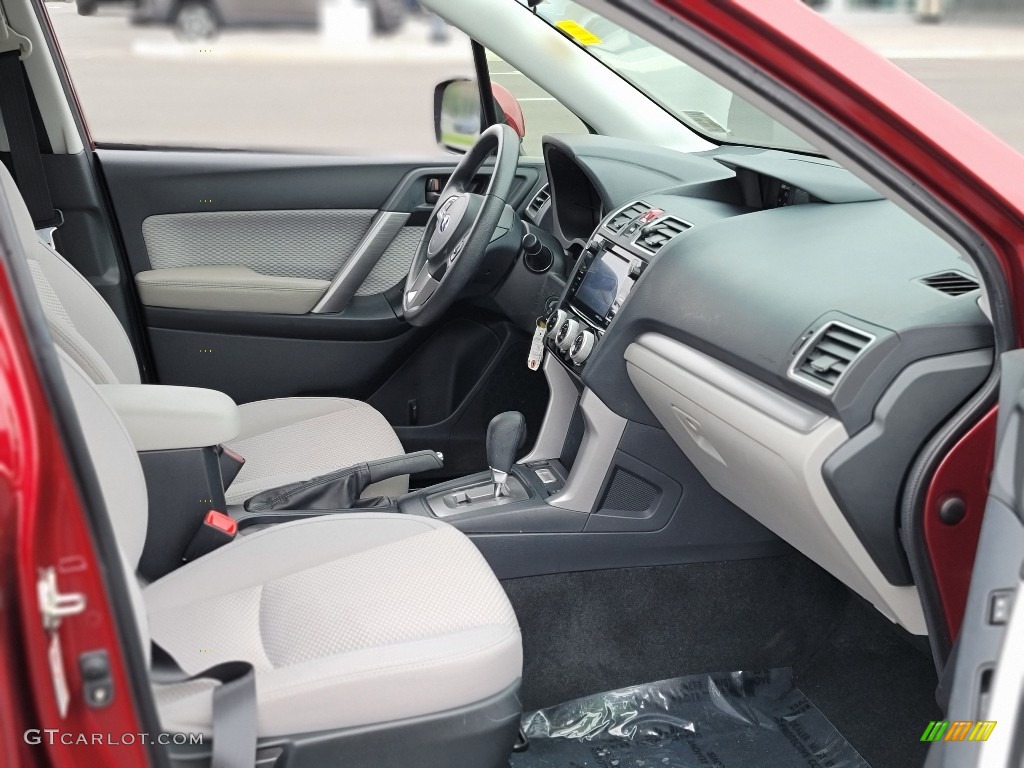 2018 Forester 2.5i Premium - Venetian Red Pearl / Platinum photo #23