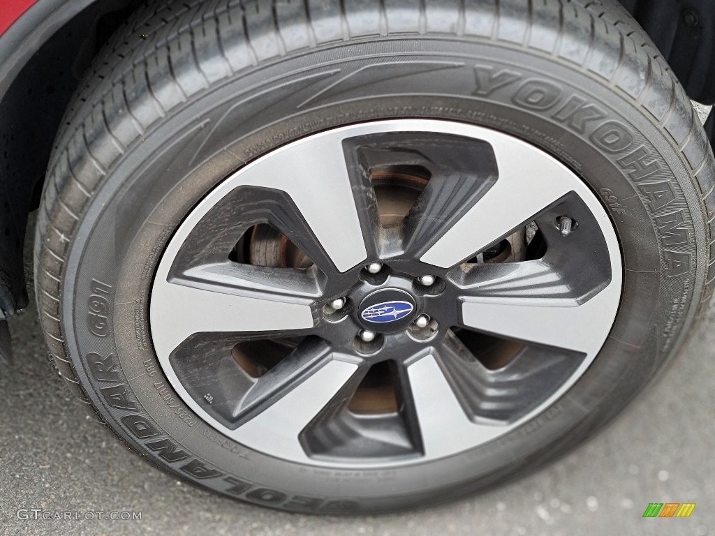 2018 Forester 2.5i Premium - Venetian Red Pearl / Platinum photo #28