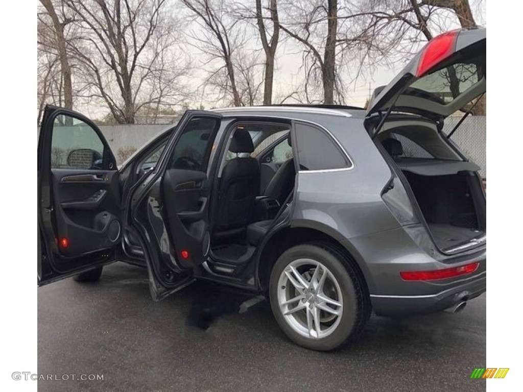 2016 Q5 2.0 TFSI Premium Plus quattro - Lava Gray Pearl / Black photo #5