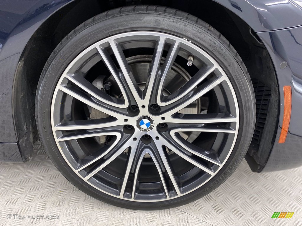 2018 5 Series 540i Sedan - Carbon Black Metallic / Cognac photo #6