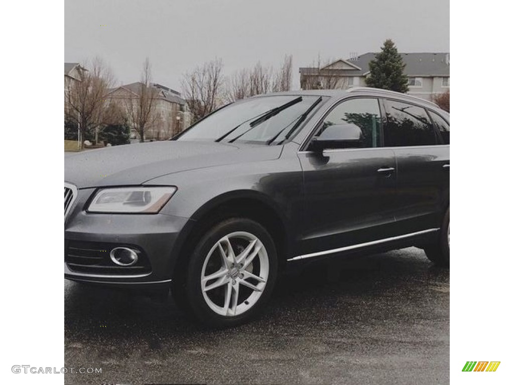 2016 Q5 2.0 TFSI Premium Plus quattro - Lava Gray Pearl / Black photo #7