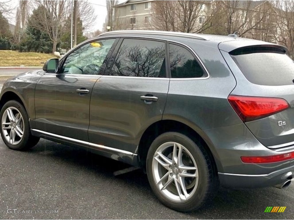 2016 Q5 2.0 TFSI Premium Plus quattro - Lava Gray Pearl / Black photo #8