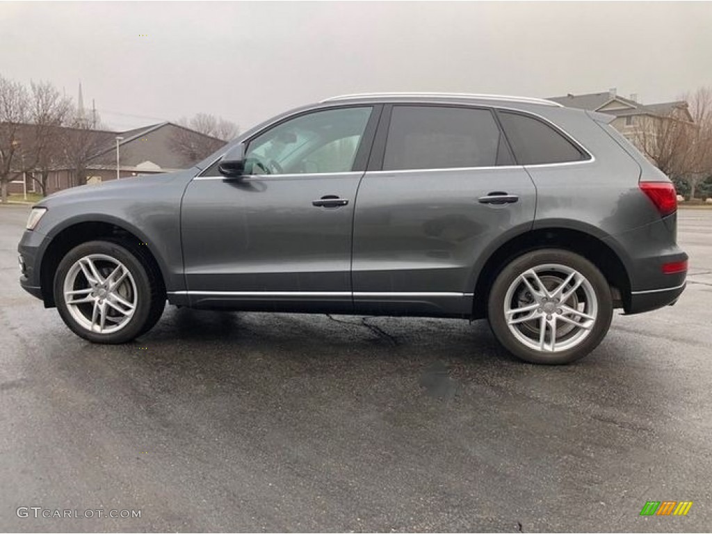 2016 Q5 2.0 TFSI Premium Plus quattro - Lava Gray Pearl / Black photo #9
