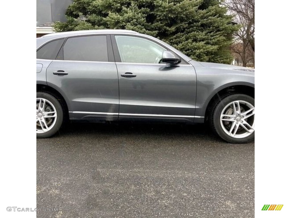 2016 Q5 2.0 TFSI Premium Plus quattro - Lava Gray Pearl / Black photo #12