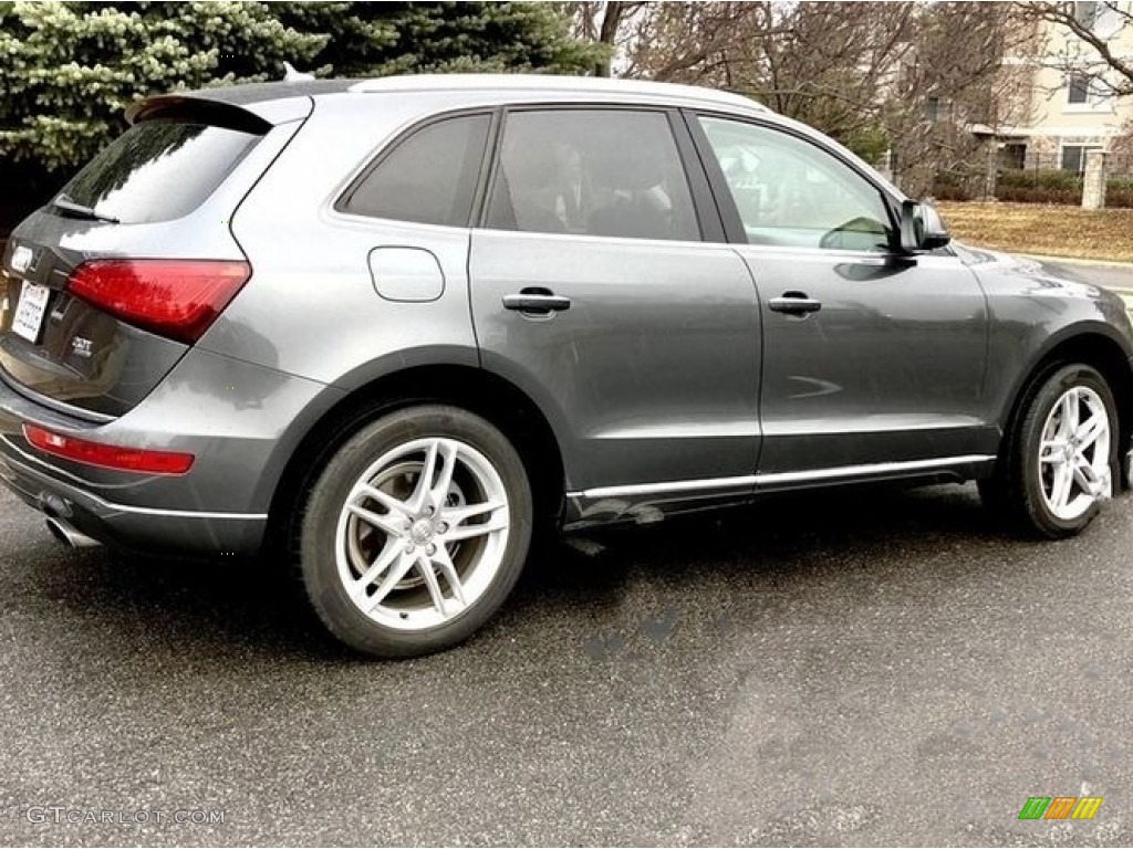 2016 Q5 2.0 TFSI Premium Plus quattro - Lava Gray Pearl / Black photo #14