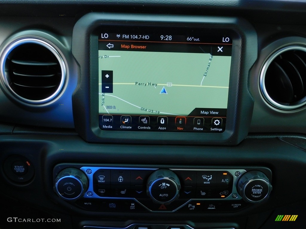 2021 Jeep Wrangler Unlimited Rubicon 4xe Hybrid Navigation Photo #141641086