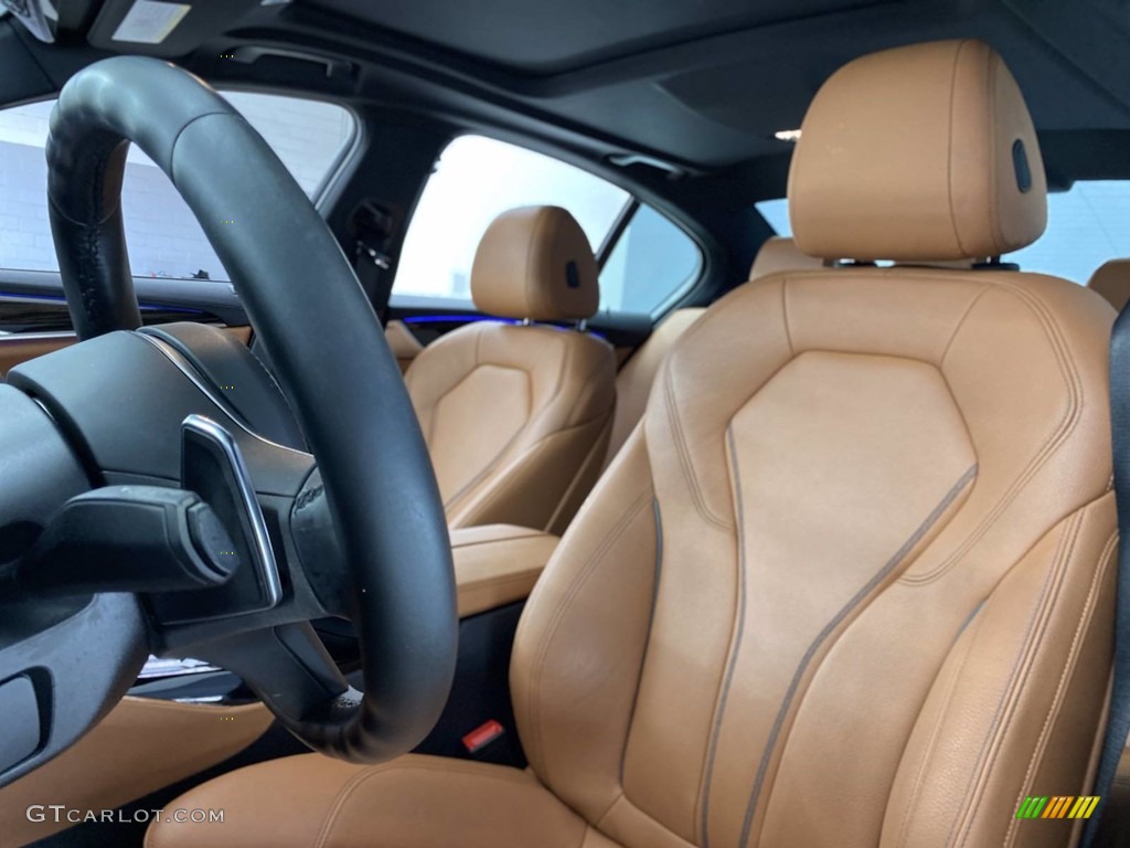 2018 5 Series 540i Sedan - Carbon Black Metallic / Cognac photo #17