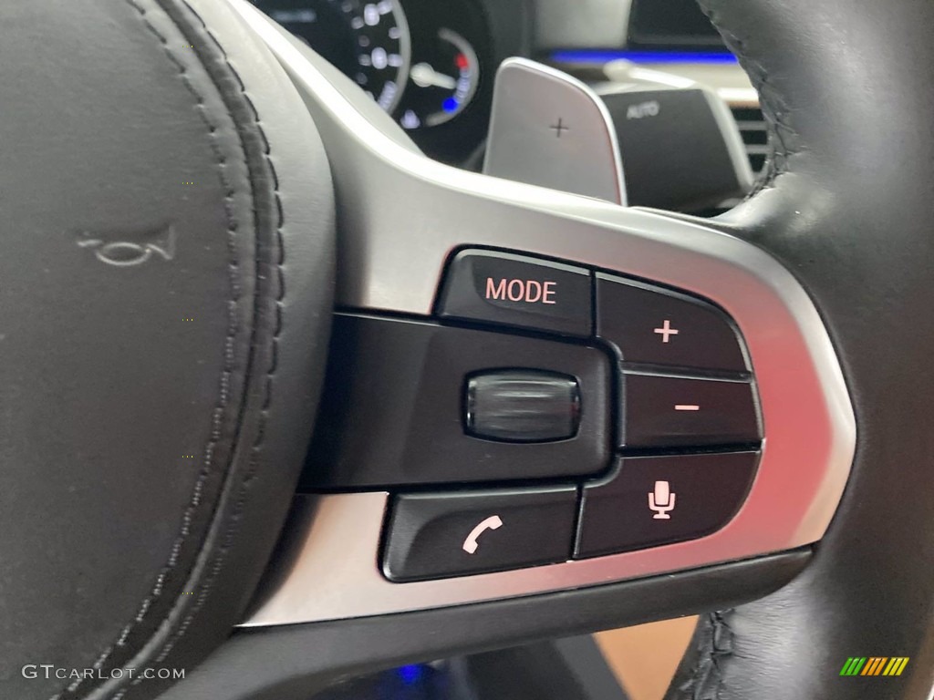 2018 5 Series 540i Sedan - Carbon Black Metallic / Cognac photo #20