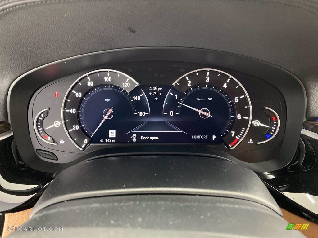 2018 5 Series 540i Sedan - Carbon Black Metallic / Cognac photo #21