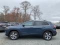 2021 Slate Blue Pearl Jeep Cherokee Limited 4x4  photo #3