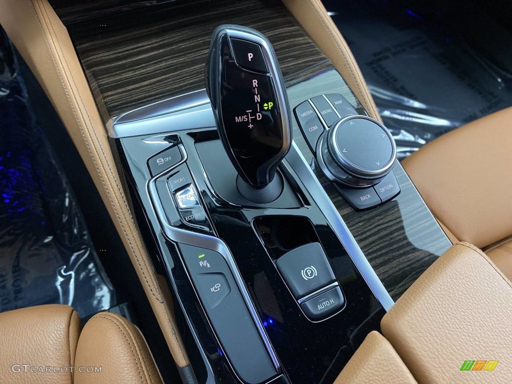 2018 5 Series 540i Sedan - Carbon Black Metallic / Cognac photo #27