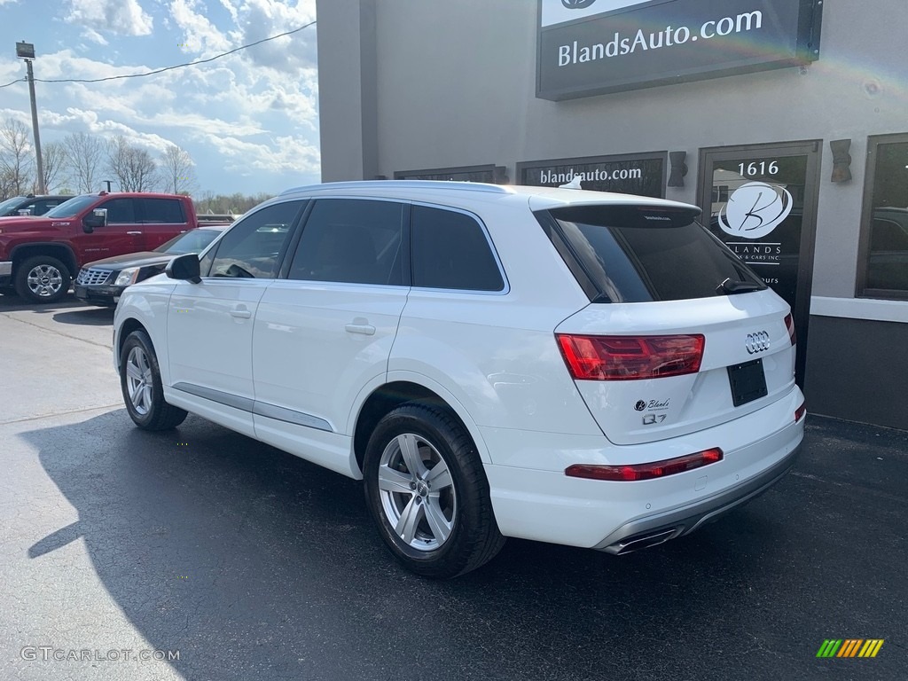 2018 Q7 2.0 TFSI Premium quattro - Carrara White / Pistachio Beige photo #3