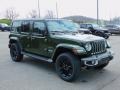 2021 Sarge Green Jeep Wrangler Unlimited High Altitude 4xe Hybrid  photo #3