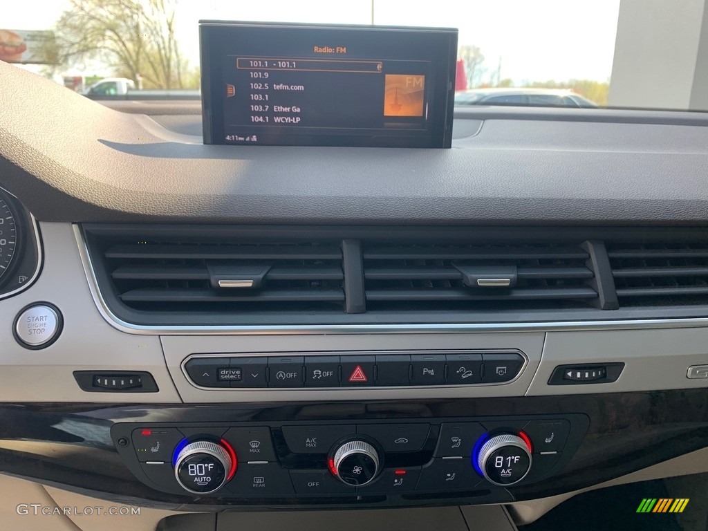 2018 Q7 2.0 TFSI Premium quattro - Carrara White / Pistachio Beige photo #19