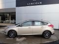 2017 White Gold Ford Focus SEL Hatch  photo #2