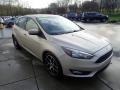2017 White Gold Ford Focus SEL Hatch  photo #9