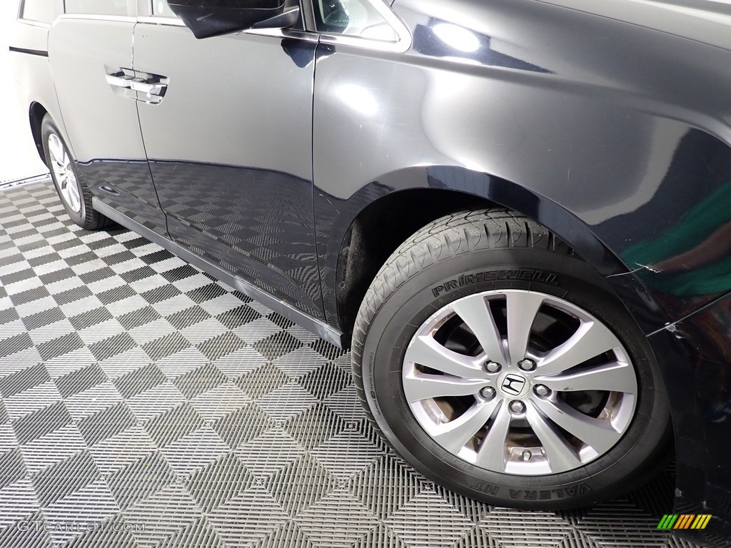 2014 Odyssey EX-L - Crystal Black Pearl / Truffle photo #6