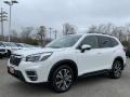 Crystal White Pearl 2021 Subaru Forester 2.5i Limited