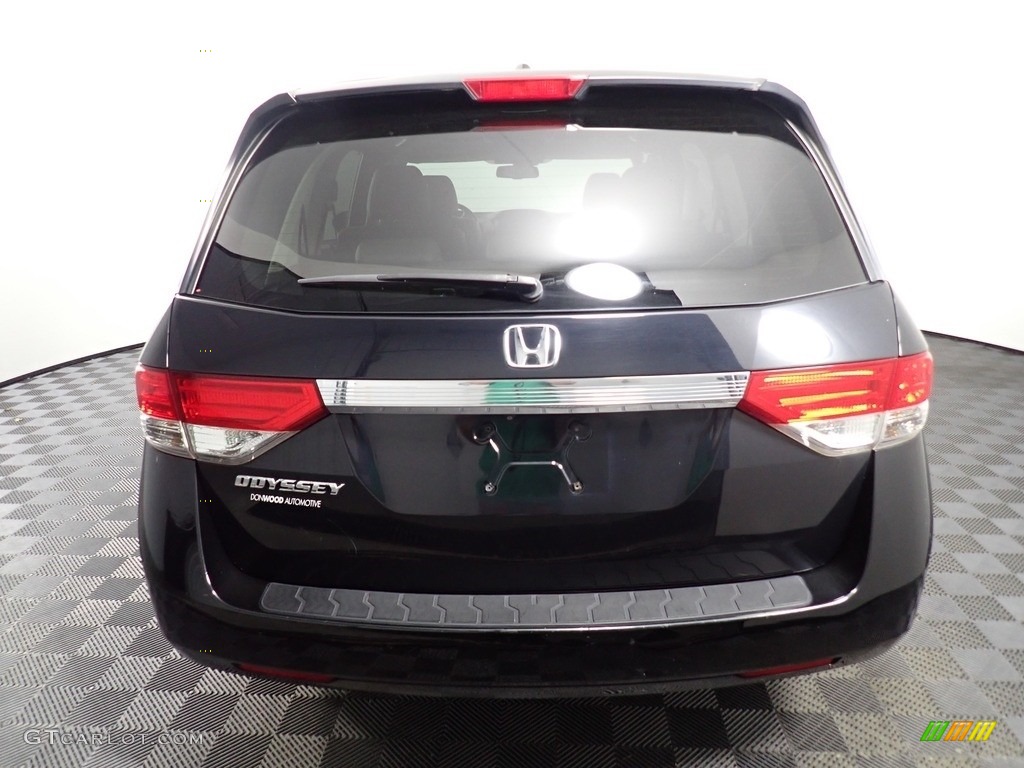 2014 Odyssey EX-L - Crystal Black Pearl / Truffle photo #14