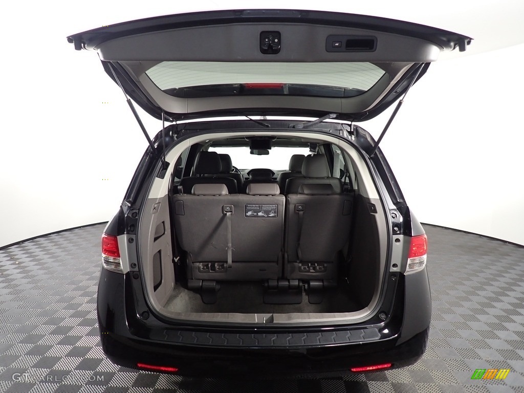 2014 Odyssey EX-L - Crystal Black Pearl / Truffle photo #15