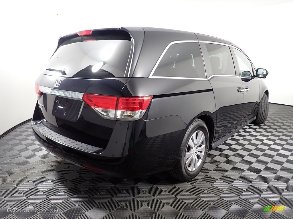 2014 Odyssey EX-L - Crystal Black Pearl / Truffle photo #19