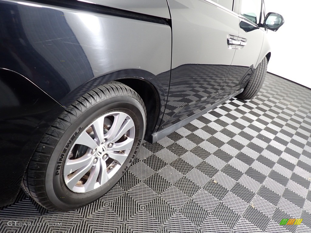 2014 Odyssey EX-L - Crystal Black Pearl / Truffle photo #20
