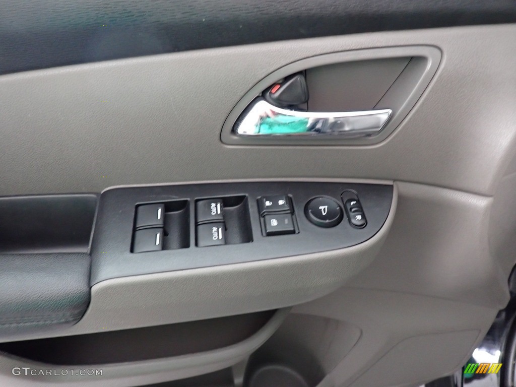 2014 Odyssey EX-L - Crystal Black Pearl / Truffle photo #23