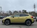 Plasma Yellow Pearl 2021 Subaru Crosstrek Limited Exterior