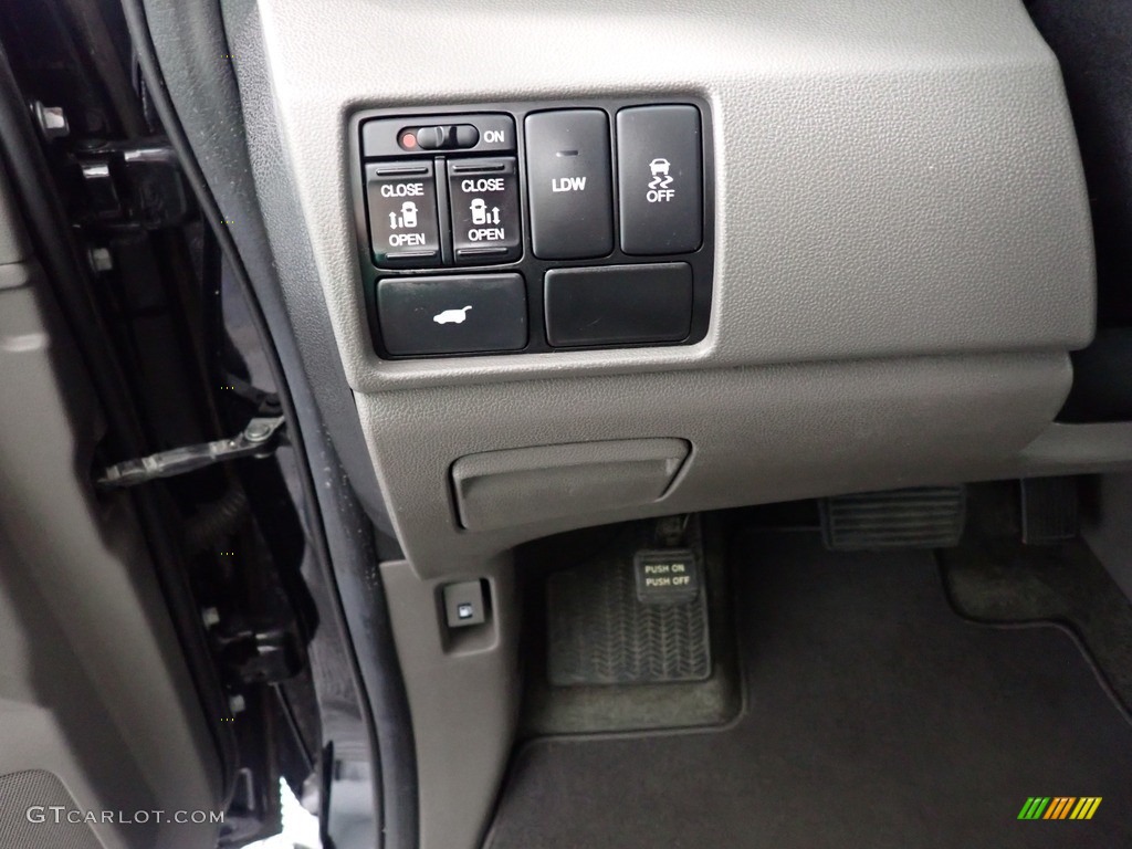 2014 Odyssey EX-L - Crystal Black Pearl / Truffle photo #24