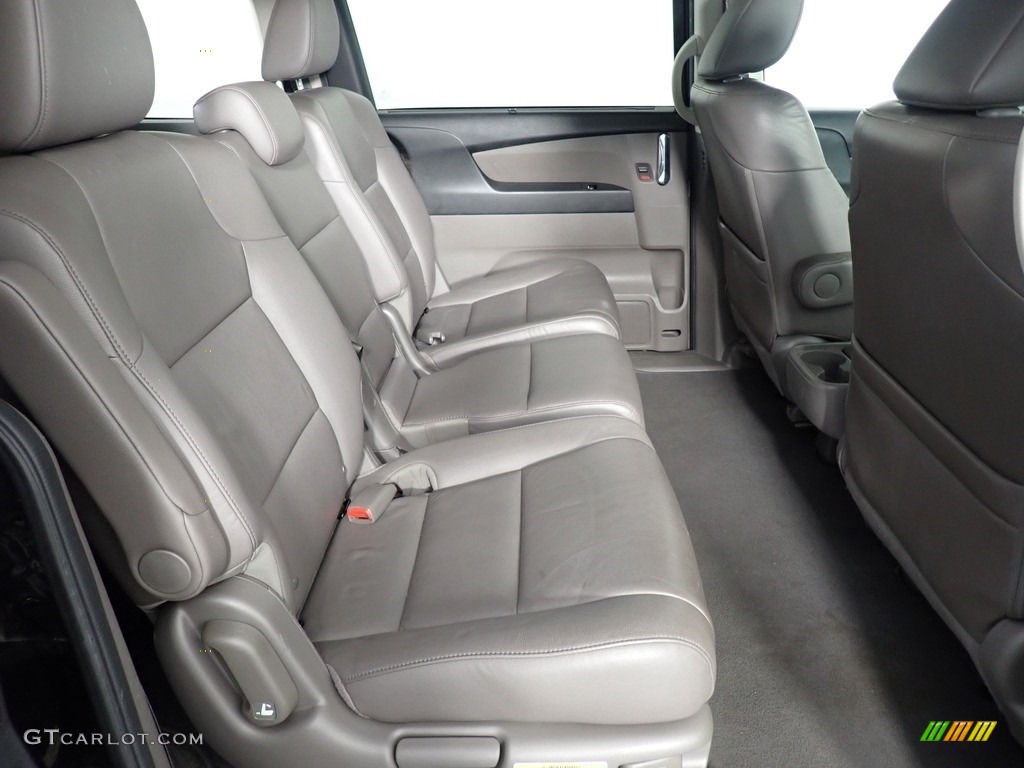 2014 Odyssey EX-L - Crystal Black Pearl / Truffle photo #31