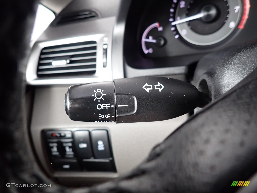 2014 Odyssey EX-L - Crystal Black Pearl / Truffle photo #37