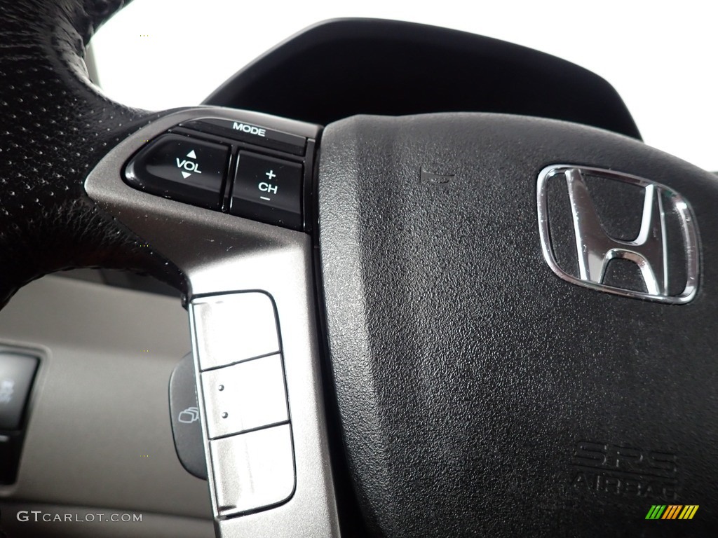 2014 Odyssey EX-L - Crystal Black Pearl / Truffle photo #38