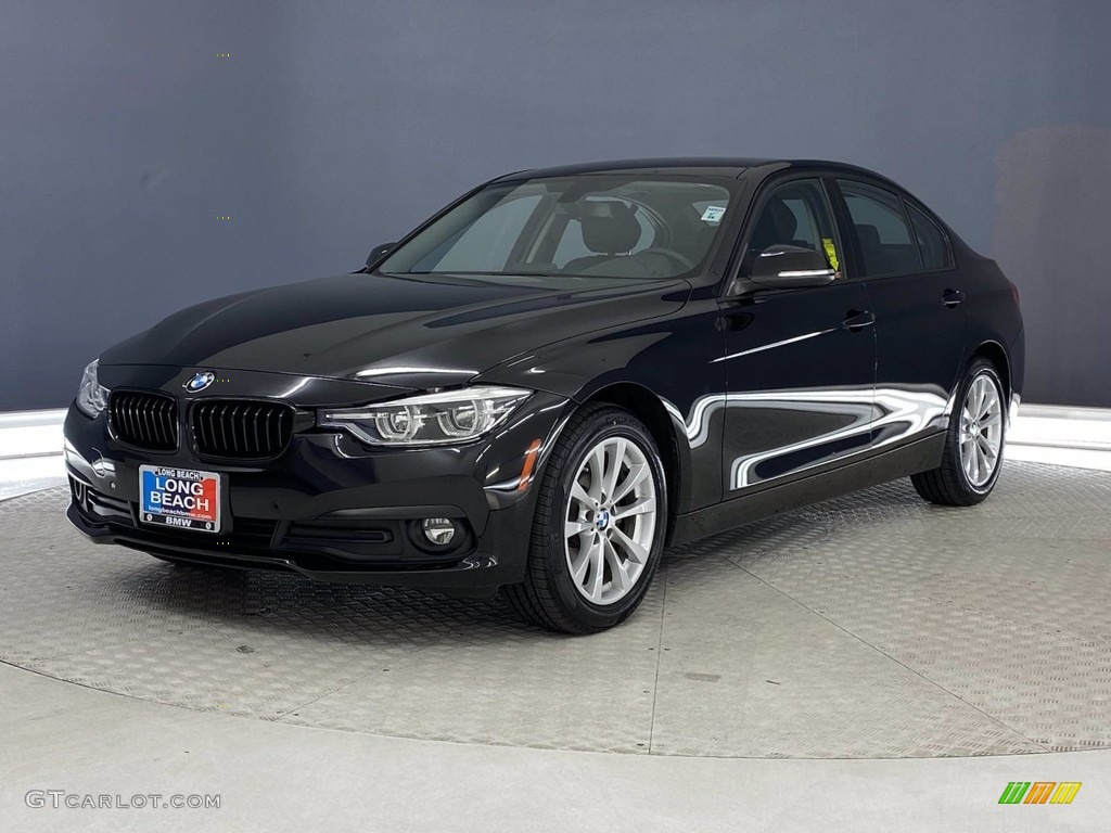 2018 3 Series 320i Sedan - Jet Black / Black photo #3