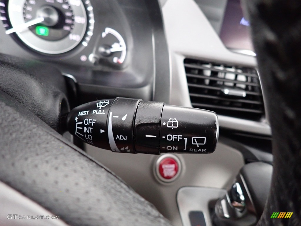 2014 Odyssey EX-L - Crystal Black Pearl / Truffle photo #40