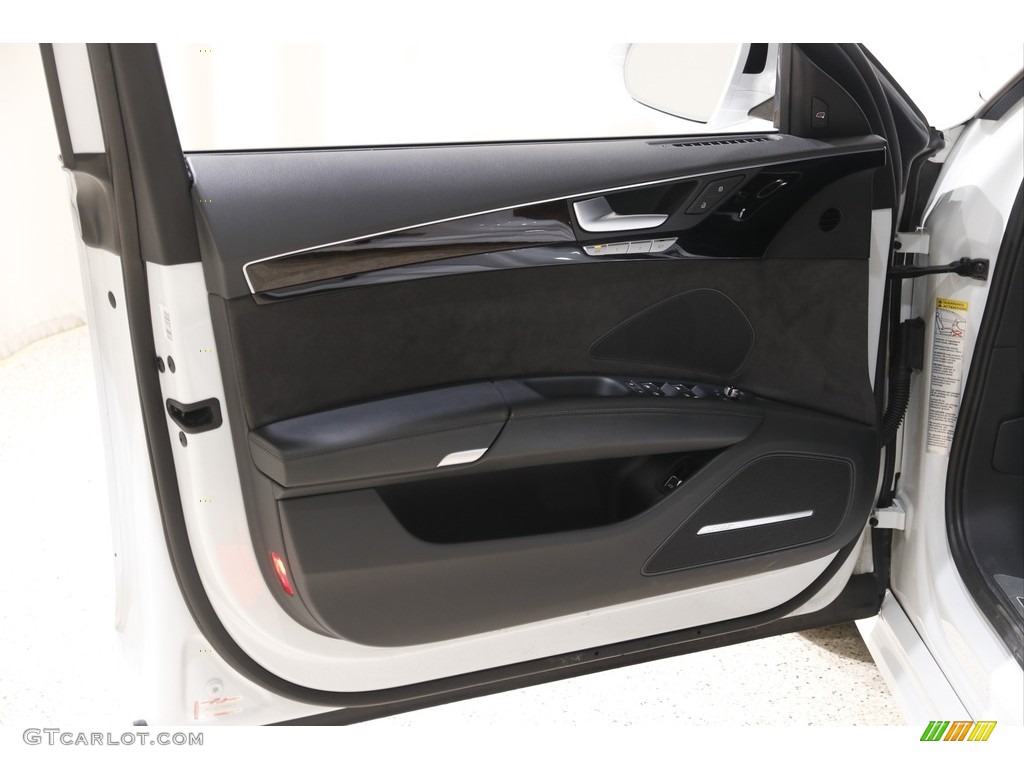 2017 A8 L 3.0T quattro - Ibis White / Black photo #4