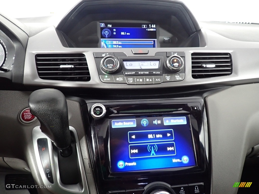 2014 Odyssey EX-L - Crystal Black Pearl / Truffle photo #41