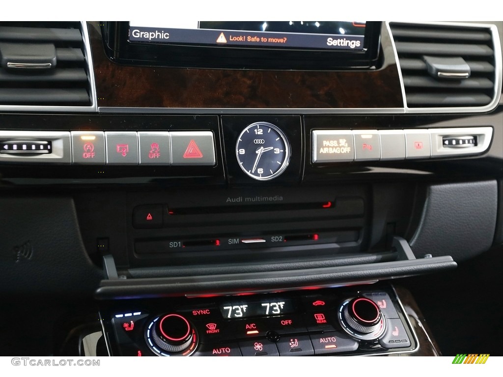 2017 A8 L 3.0T quattro - Ibis White / Black photo #18