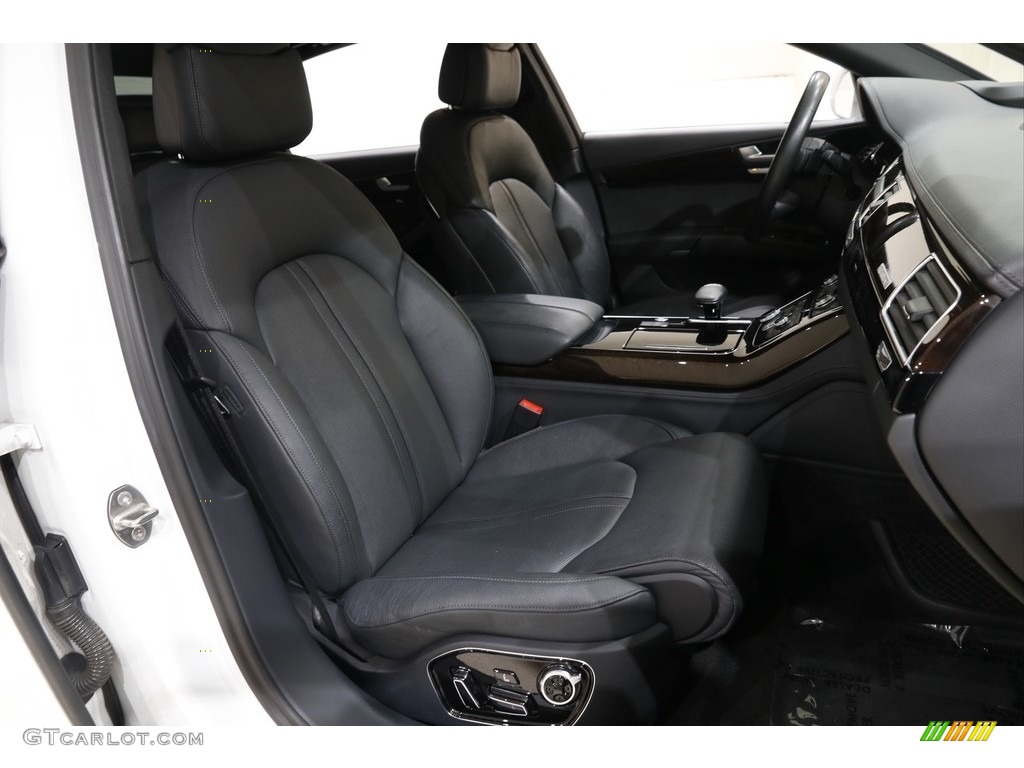 2017 A8 L 3.0T quattro - Ibis White / Black photo #22