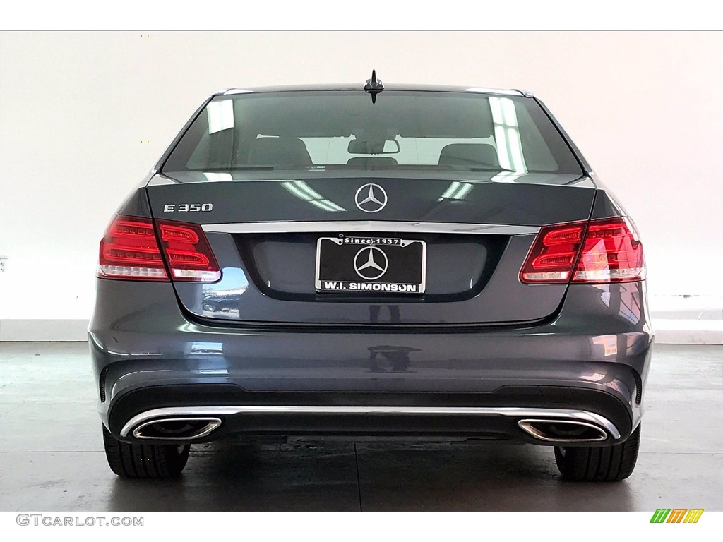 2016 E 350 Sedan - Steel Grey Metallic / Black photo #3