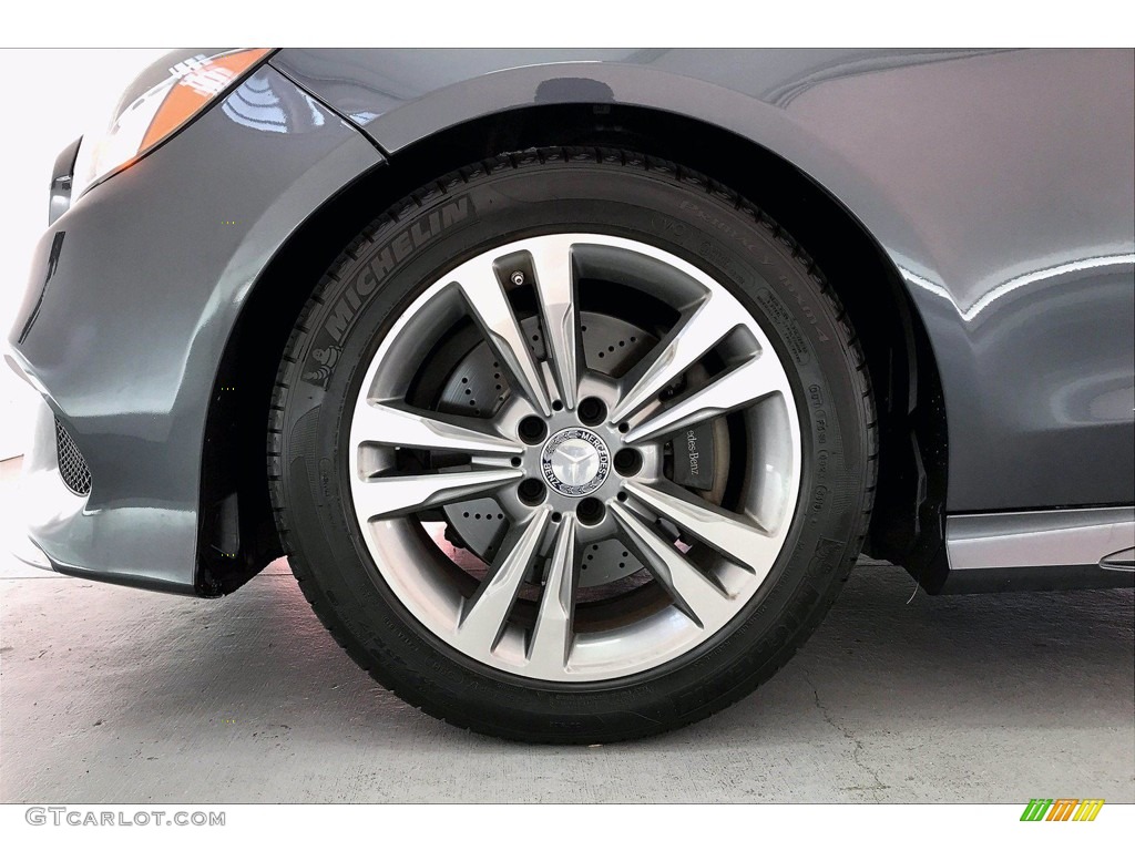 2016 E 350 Sedan - Steel Grey Metallic / Black photo #8