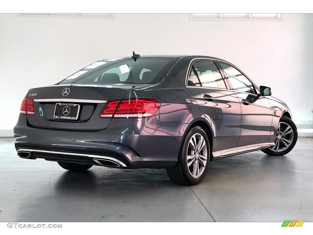 2016 E 350 Sedan - Steel Grey Metallic / Black photo #13