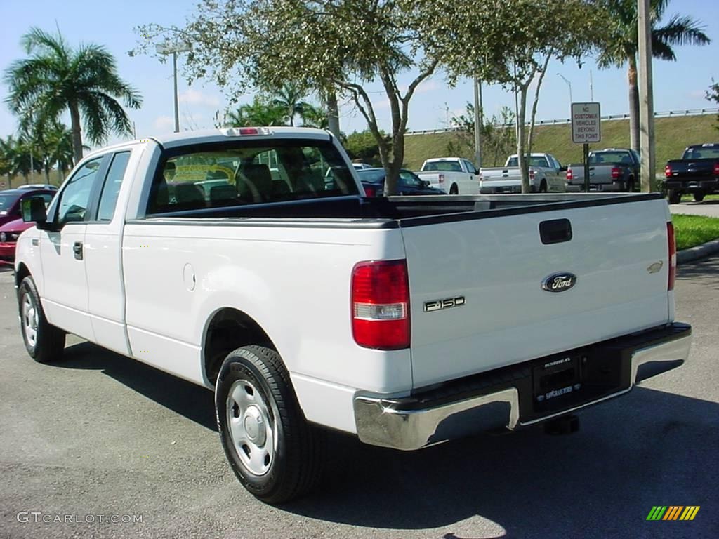2006 F150 XL SuperCab - Oxford White / Tan photo #6