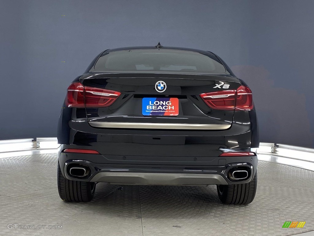 2018 X6 sDrive35i - Jet Black / Coral Red/Black photo #4