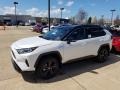 2021 Blizzard White Pearl Toyota RAV4 XSE AWD Hybrid  photo #1