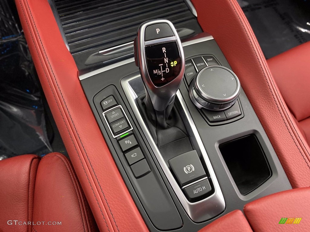 2018 X6 sDrive35i - Jet Black / Coral Red/Black photo #27
