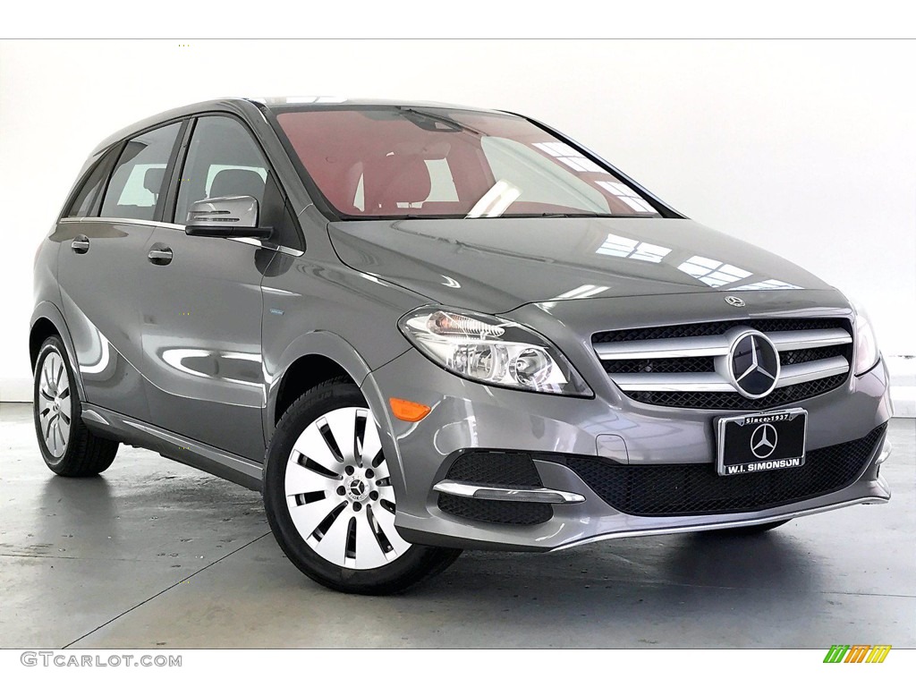 Mountain Grey Metallic 2017 Mercedes-Benz B 250e Exterior Photo #141646075