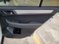 Slate Black 2016 Subaru Outback 2.5i Premium Door Panel