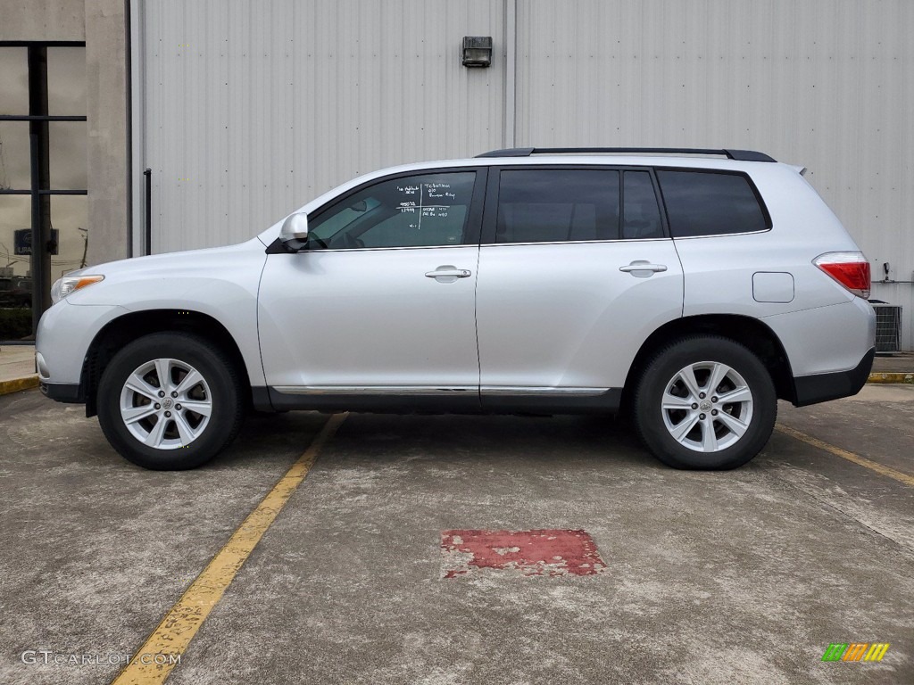 2012 Highlander SE - Classic Silver Metallic / Ash photo #7