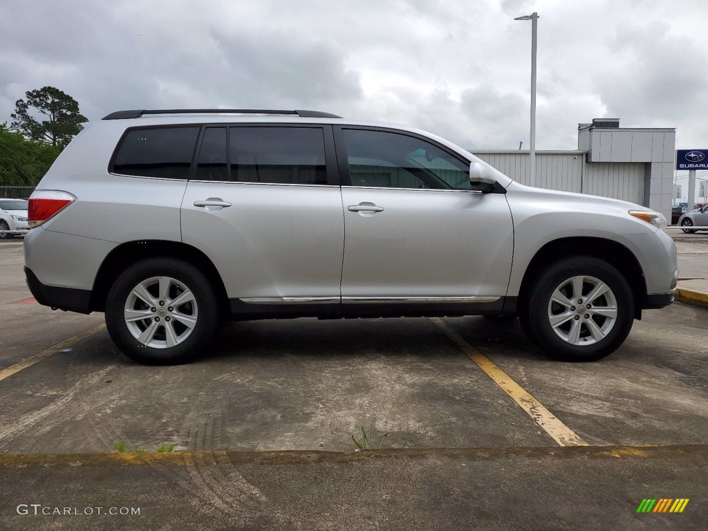 2012 Highlander SE - Classic Silver Metallic / Ash photo #12